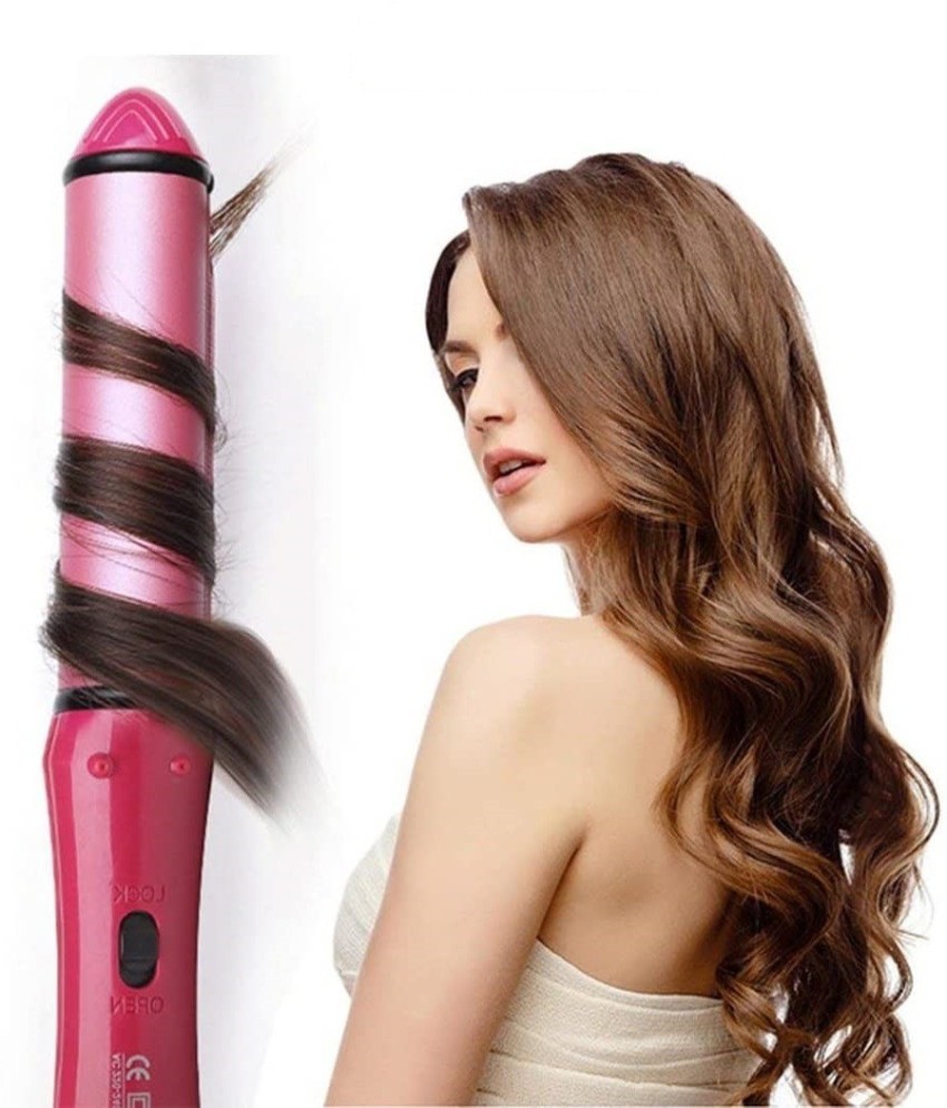 Florezza in 1 Hair Styler Hair Curler Straightener Nova NOVA 2IN 1 Ceramic Plate Essential Hair Straightener and Curler Beauty Set Women Hair Straightener Florezza Flipkart