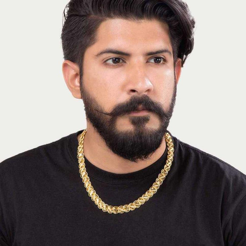 OFIBOSMI Gold Chain for Men Gold Plated Mens Chain 18 inch Gold plated Plated Copper Chain Price in India Buy OFIBOSMI Gold Chain for Men Gold Plated Mens Chain 18 inch Gold plated