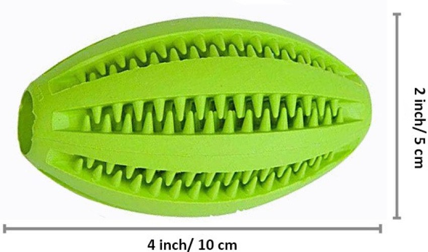 2 X Spike Dog Balls Chew Toys for Dogs Rugby Ball Squeaky Teething Toys for  Medium Small Dogs Spiky Interactive Dog Toys for Boredom 