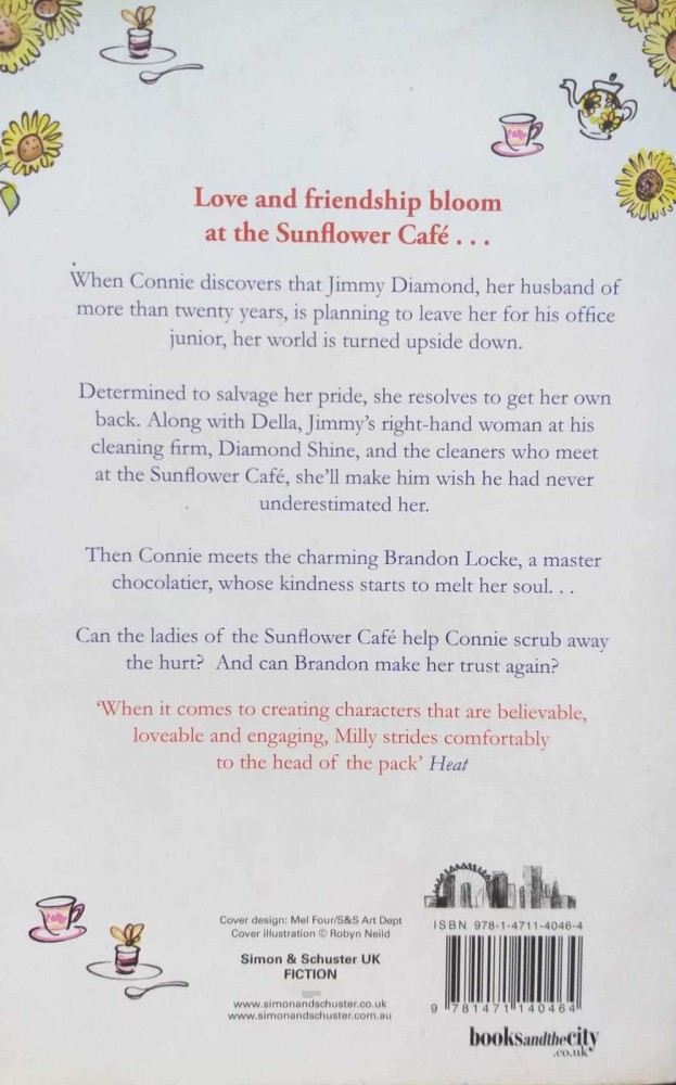 Afternoon tea at the discount sunflower cafe by milly johnson