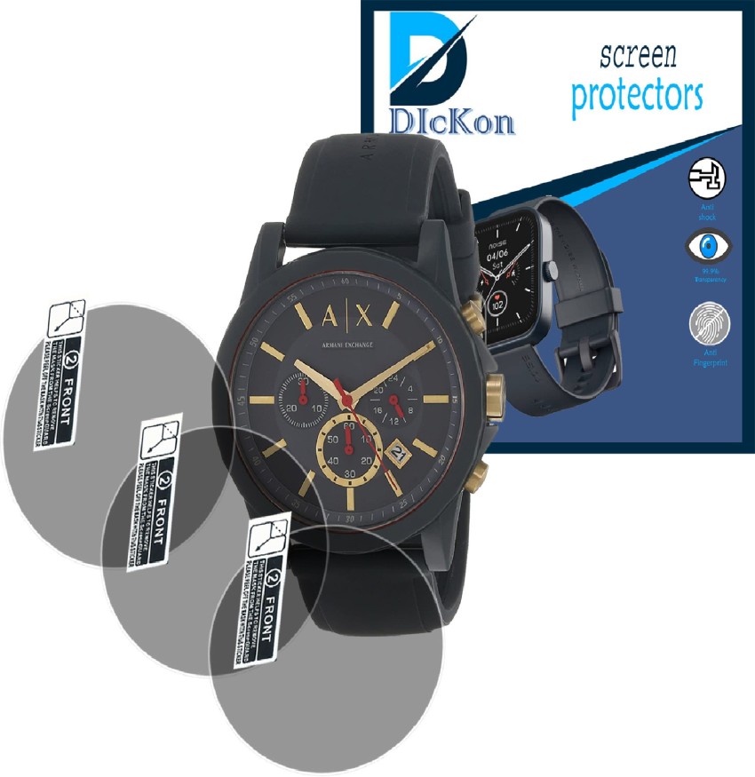 DICKON Screen Guard for Armani Exchange AX1335 Smartwatch - DICKON