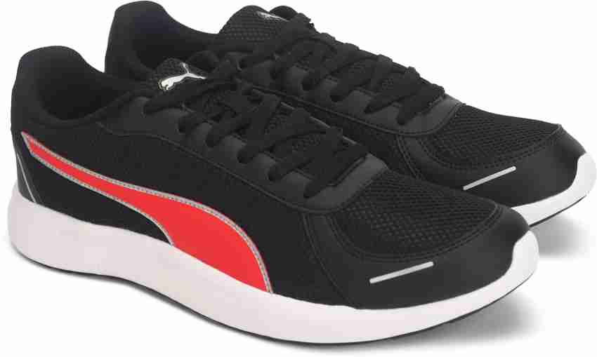 puma propel red running shoes