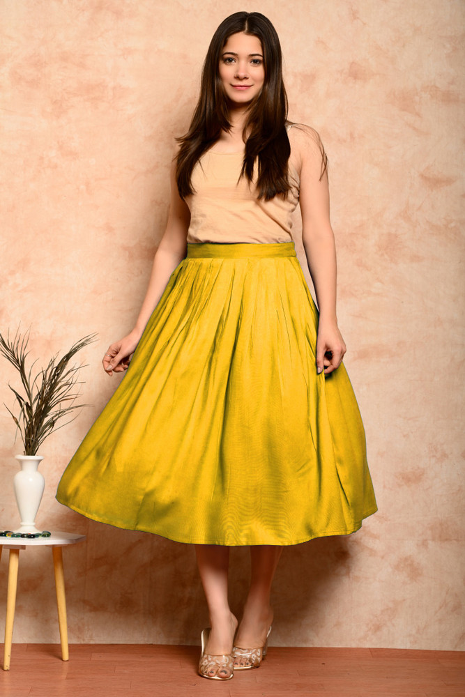 Yellow skirt xxl on sale