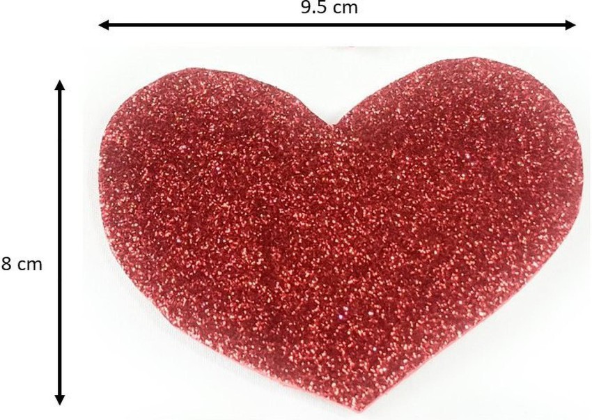 Heart Sparkle Stickers, Assorted Colors, Pack of 140