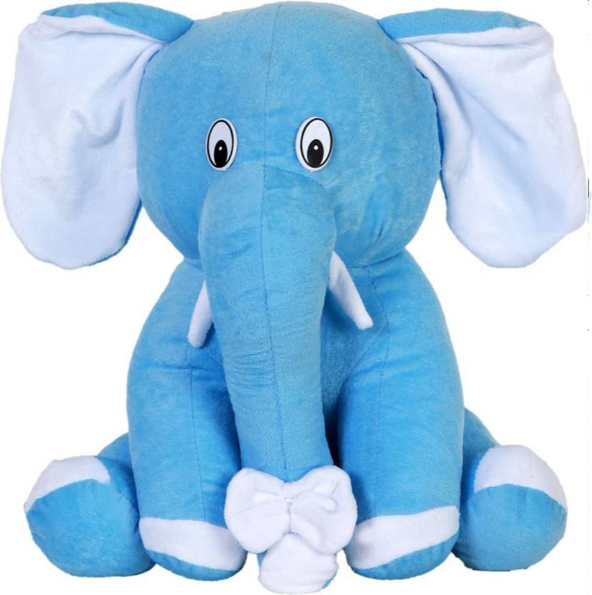 Blue elephant cheap baby toy