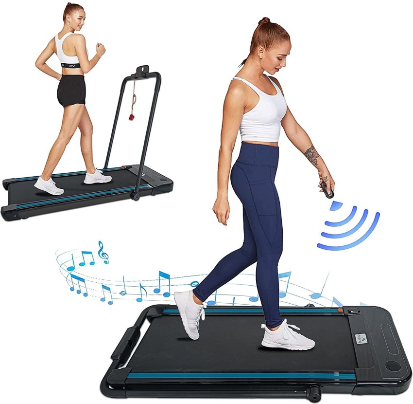 DOLPHY 2in1 Folding,Portable Under Desk Treadmill with Bluetooth,LED,Remote  Control Treadmill - Buy DOLPHY 2in1 Folding,Portable Under Desk Treadmill  with Bluetooth,LED,Remote Control Treadmill Online at Best Prices in India  - Sports & Fitness