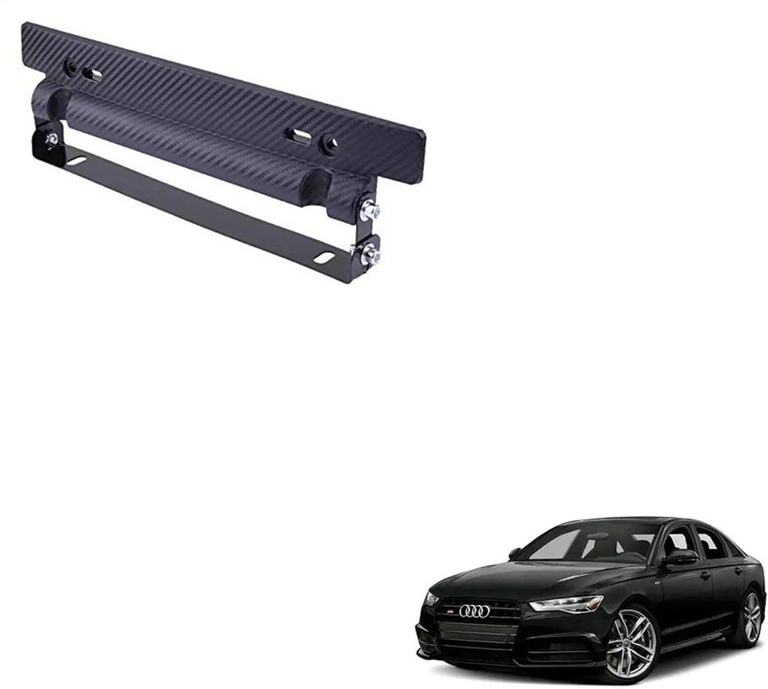 Audi a6 license plate online frame