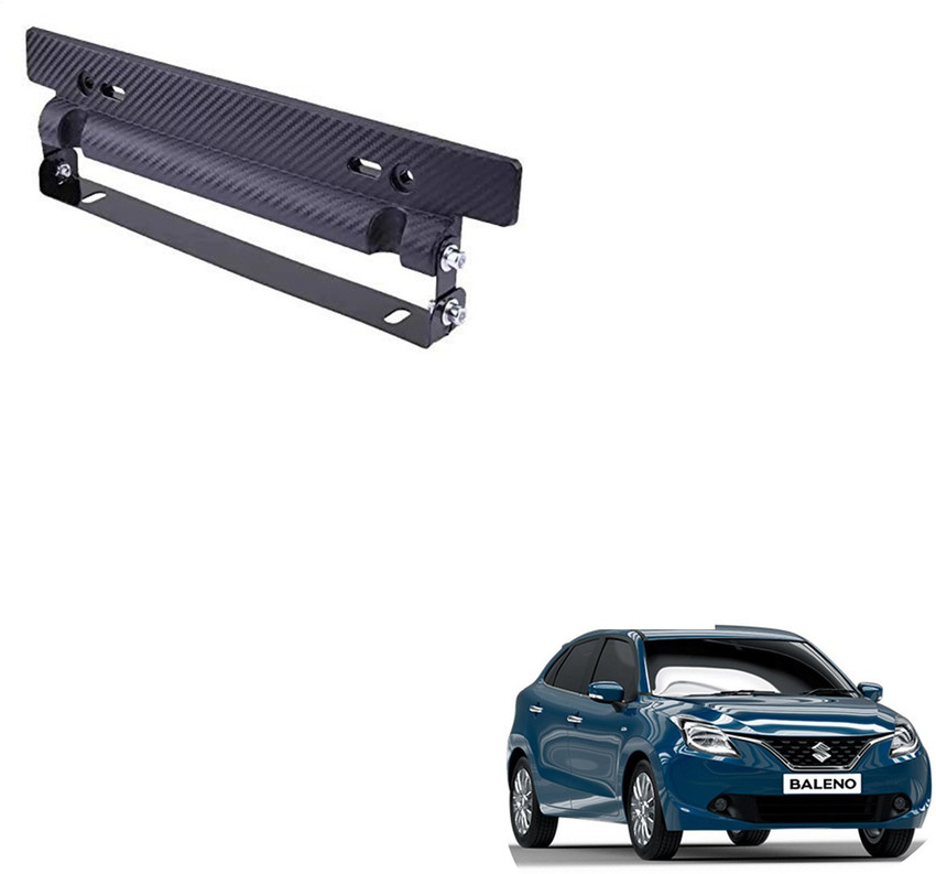 Baleno number plate frame discount