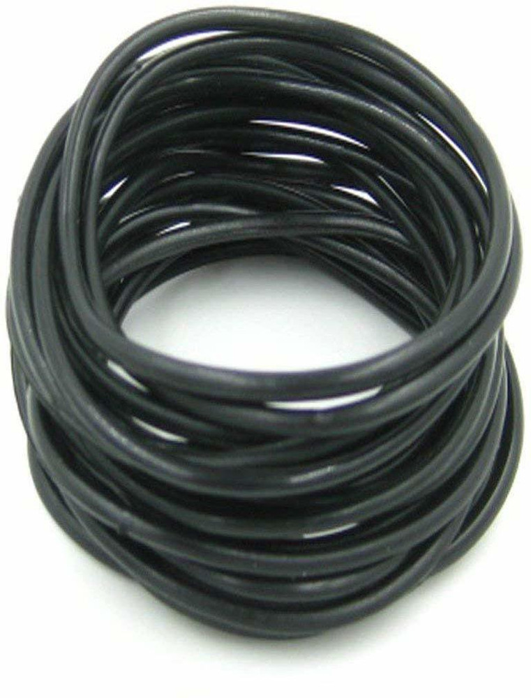 Men's black rubber bracelet sales