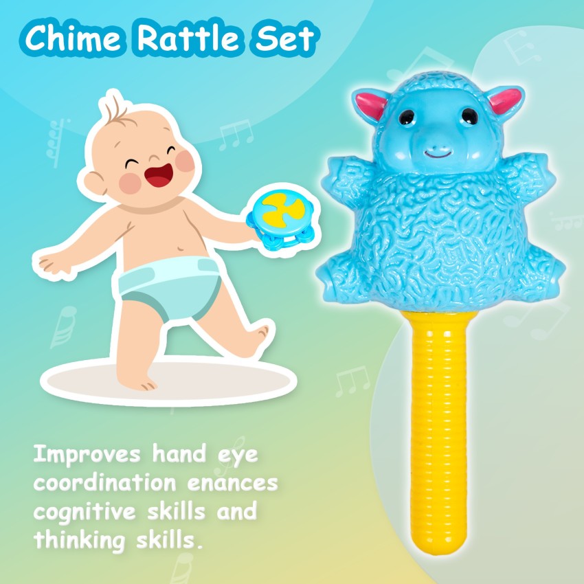 RATNA'S Baby Chime Rattle set 2 pcs for Infants Rattle Price in India - Buy  RATNA'S Baby Chime Rattle set 2 pcs for Infants Rattle online at