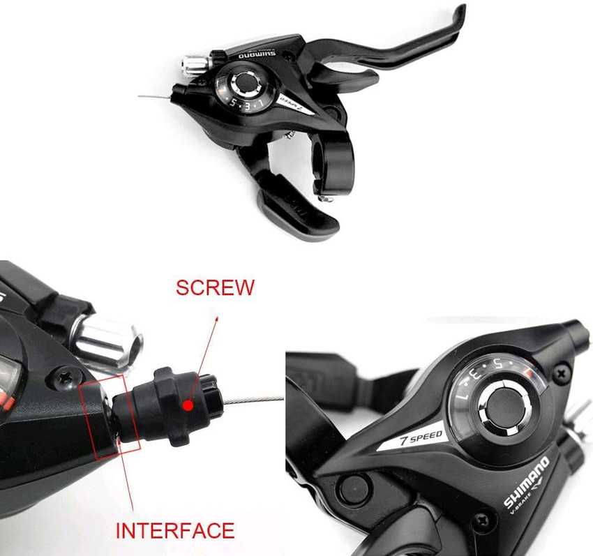 Mountain bike shifter online brake combo
