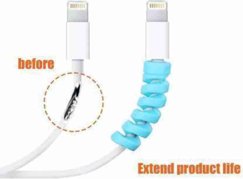 Zeroto Charger Spring Cable Saver Protector - 12 Pcs Set