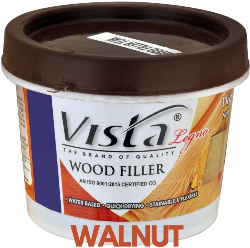Woodpol Wood Filler (Teak) Water-Based, Grain Filler, Crack Filler, Hole Filler, Edge  Filler, Knot Filler