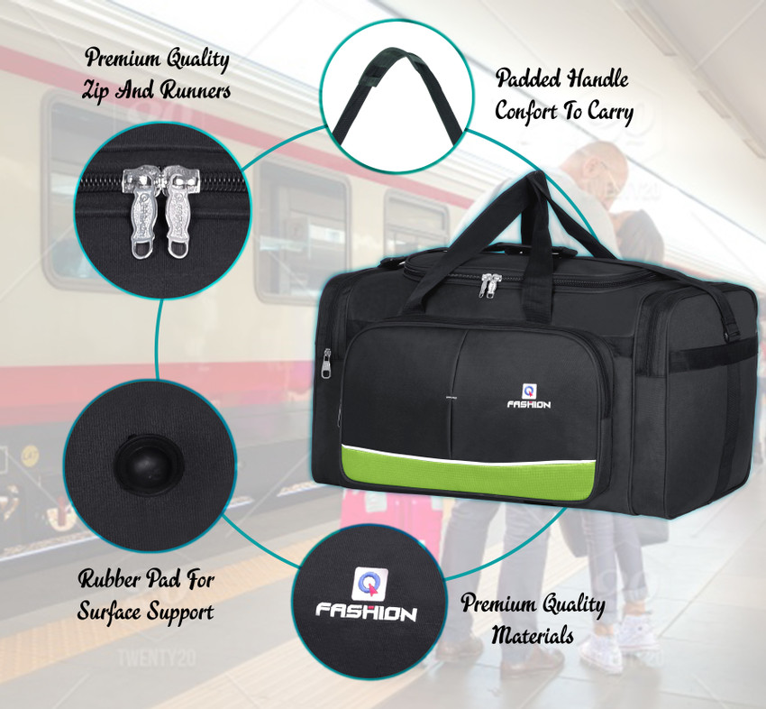 Q fashion duffle bag with wheels top