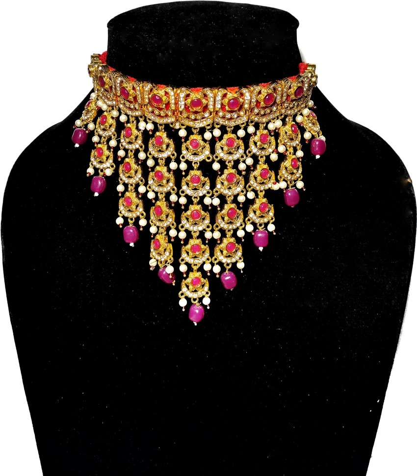 Mughal e deals azam gold set