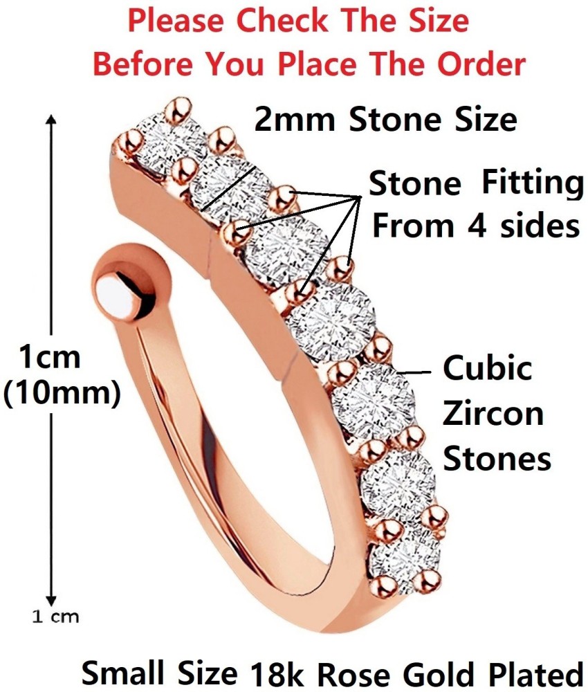 Diamond nose sale ring rate