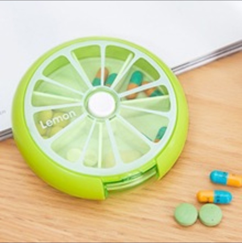 1pcs 7 Days Pill Medicine Box Weekly Tablet Holder Portable Travel