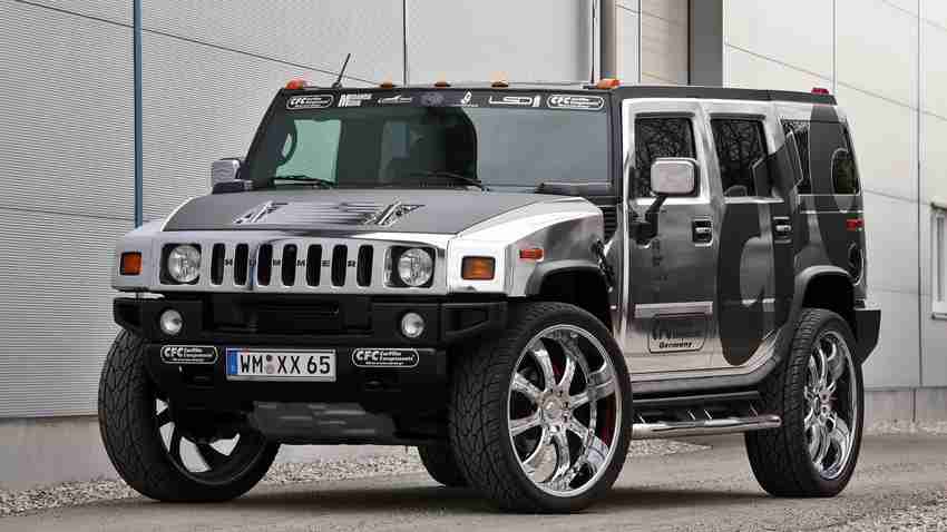 Hammer Car Hummer Super Car Matte Finish Poster Paper Print