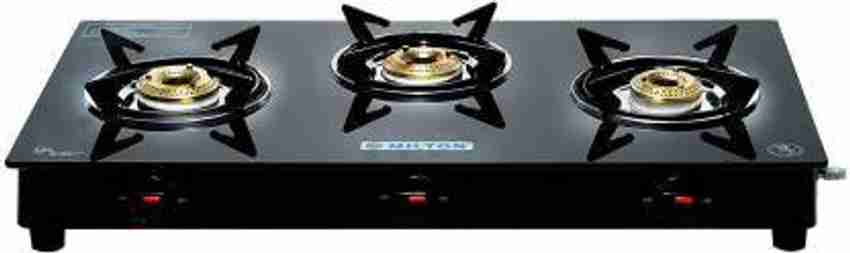 HIGER 3 Pan Support Stand for Sunflame Glass Top Gas Stove Size