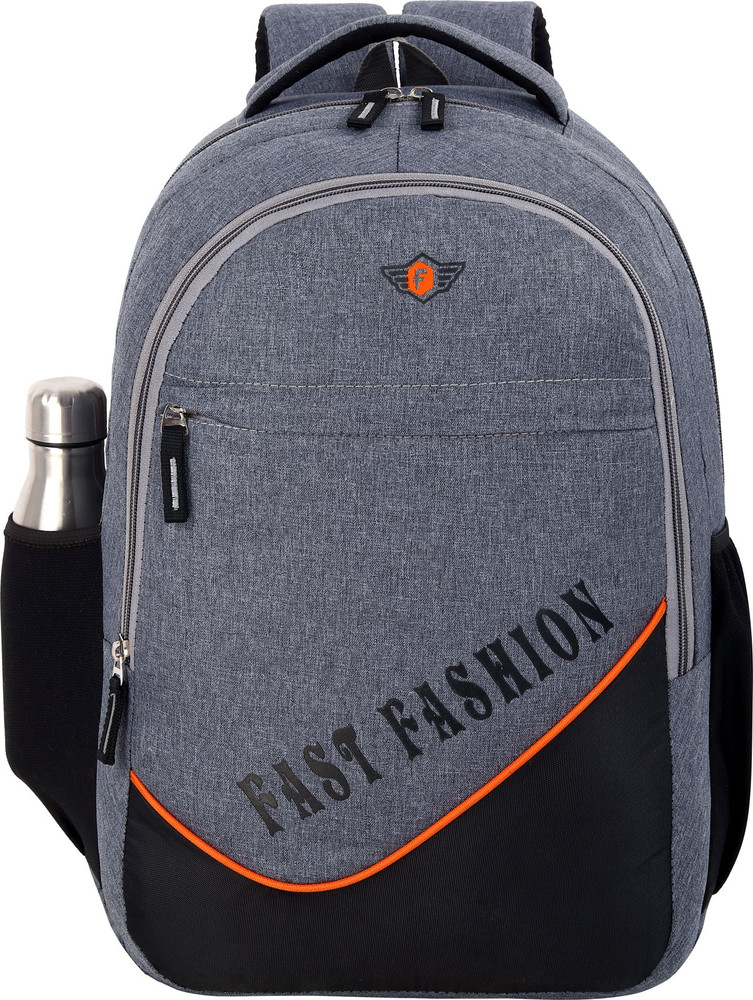 Grey colour school best sale bag