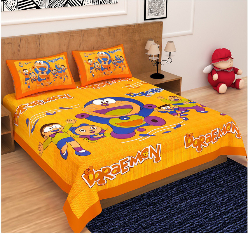 Salgia 180 TC Cotton Double Cartoon Flat Bedsheet Buy Salgia 180 TC Cotton Double Cartoon Flat Bedsheet Online at Best Price in India Flipkart