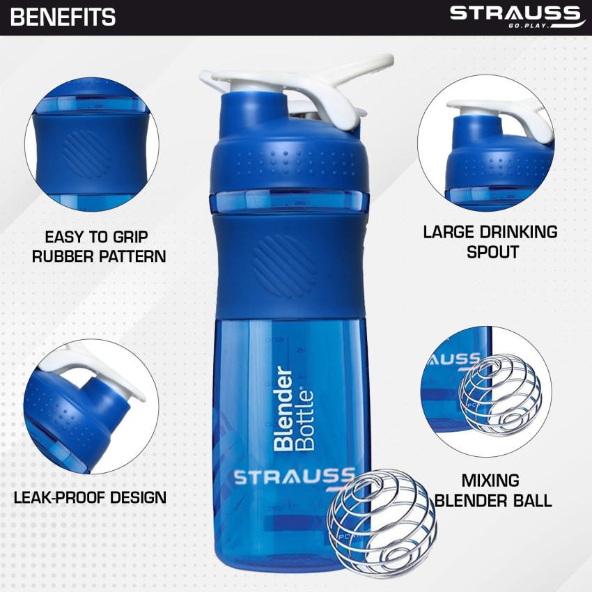 Strauss Stainless Steel Protein Shaker Bottle, Gym Shaker, Sipper Bottle, Gym Bottle 900 ml Shaker - Buy Strauss Stainless Steel Protein Shaker  Bottle, Gym Shaker, Sipper Bottle