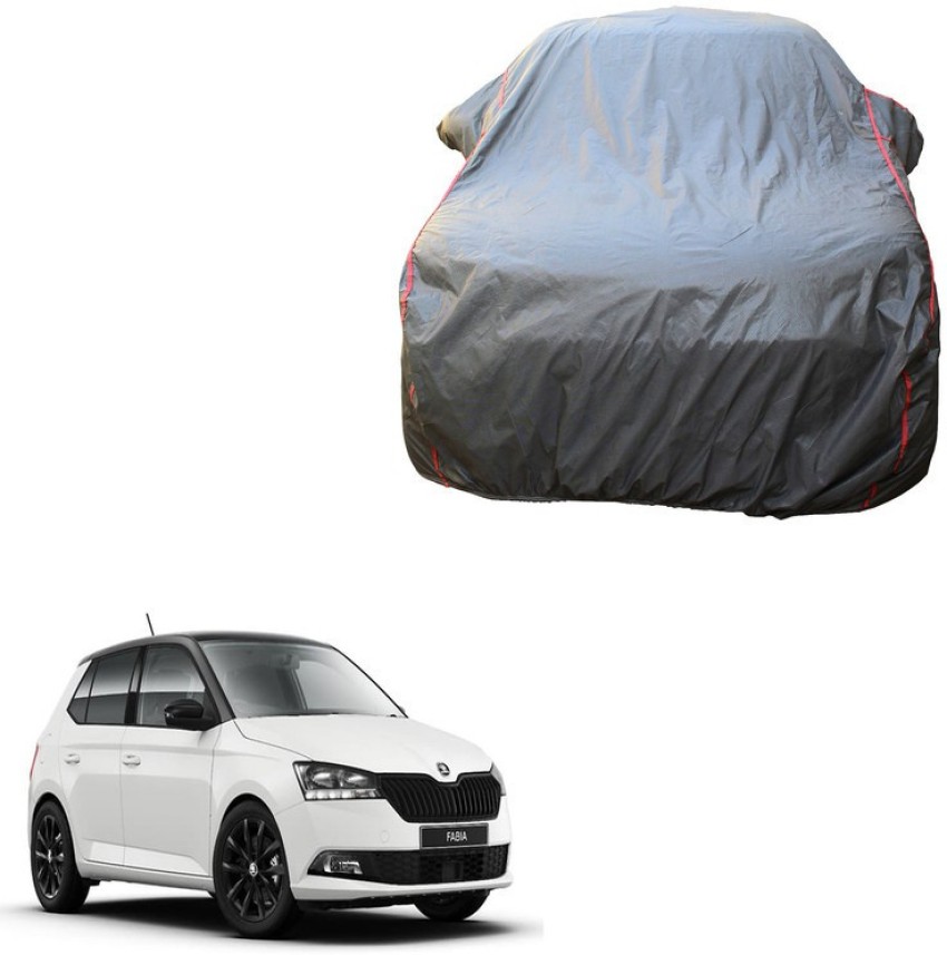 Love Me Car Cover For Skoda Fabia (With Mirror Pockets) Price in