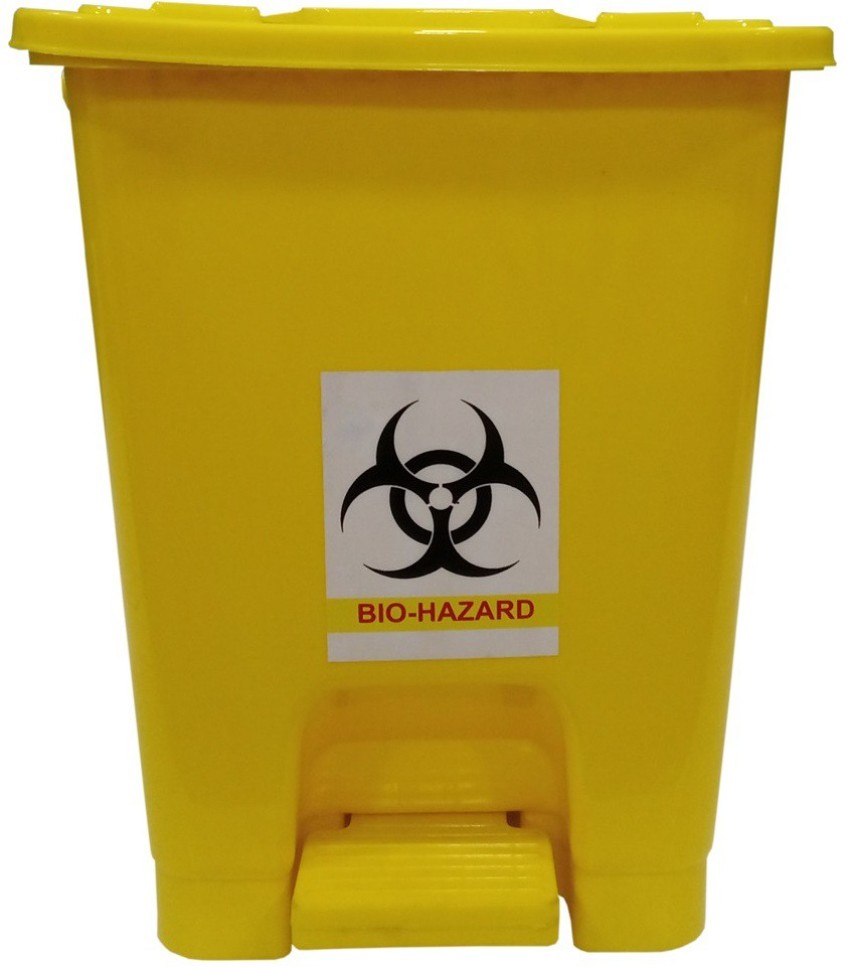 30 liter plastic yellow medical waste