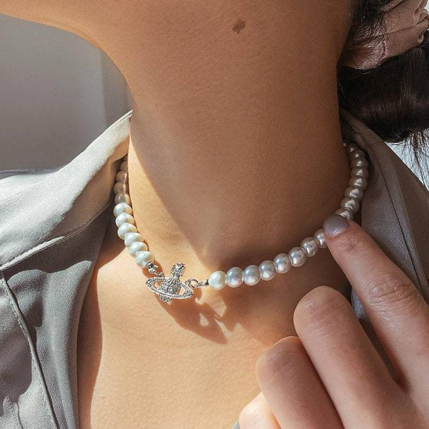 Westwood online necklace pearl