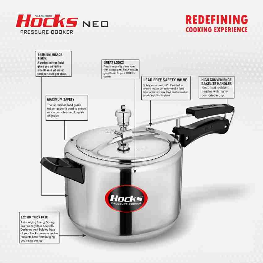 Hocks Neo 3 L Pressure Cooker Price in India Buy Hocks Neo 3 L