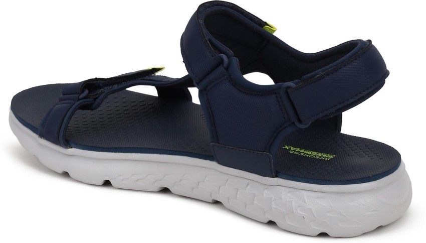 Skechers sandals mens navy online