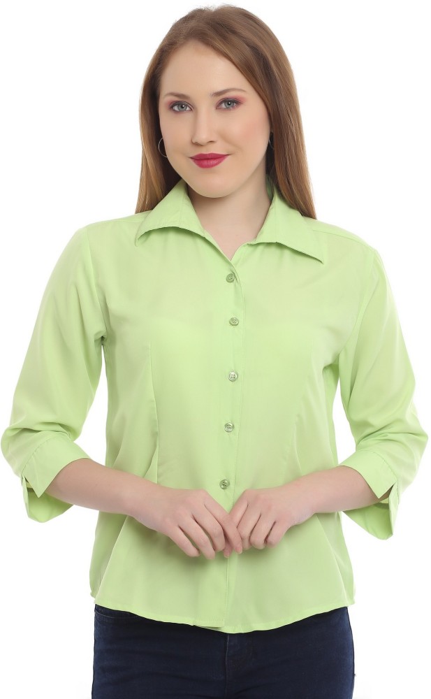 light green shirt for ladies