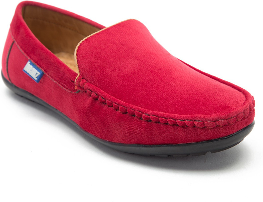 Boys clearance red loafers