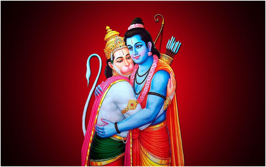 Ram hanuman best sale image