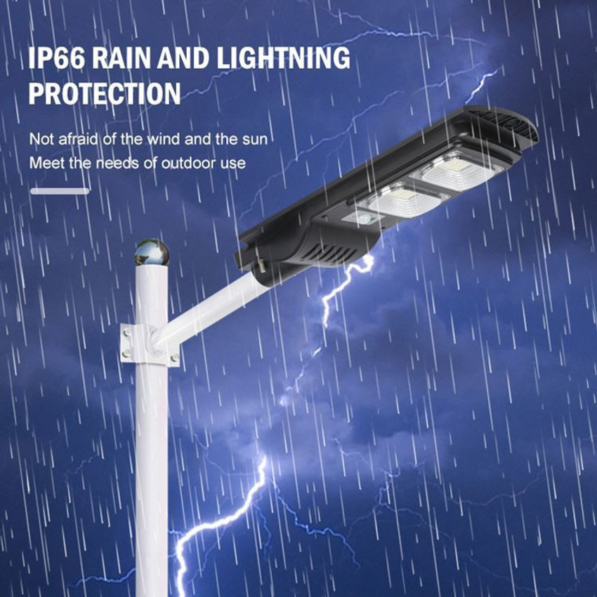 Solar led street light online with inbuilt battery