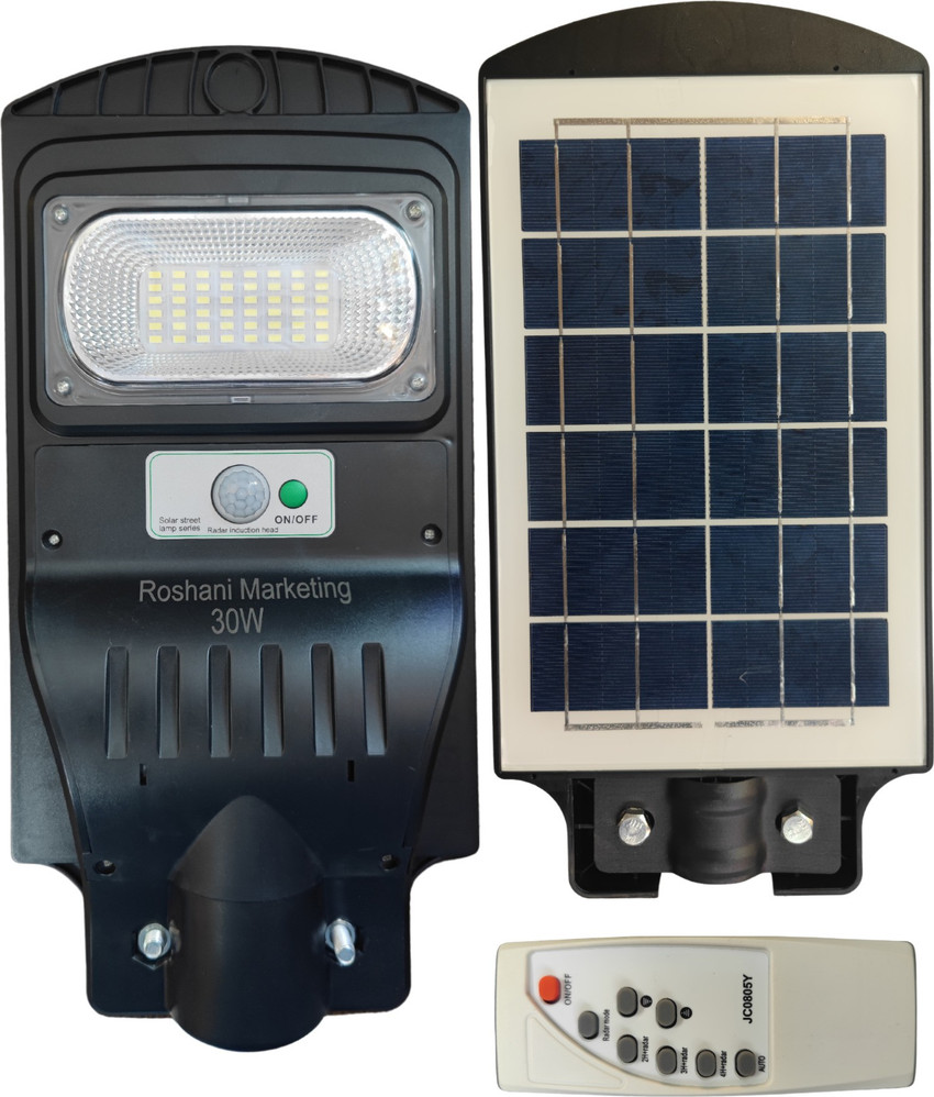 30w solar street clearance light
