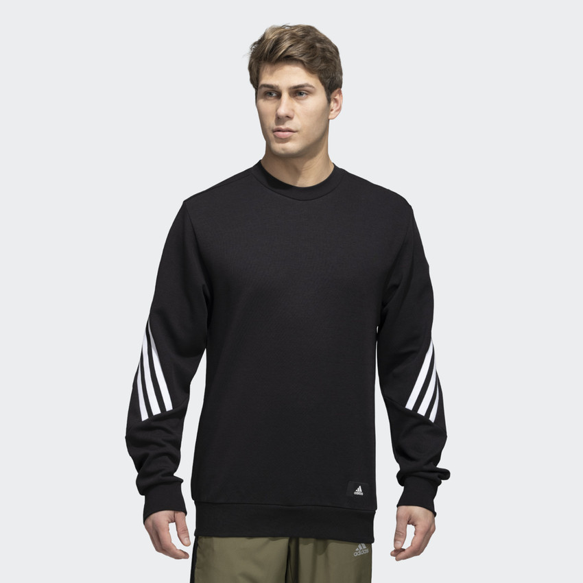 Adidas full sleeve striped men's sweatshirt shop