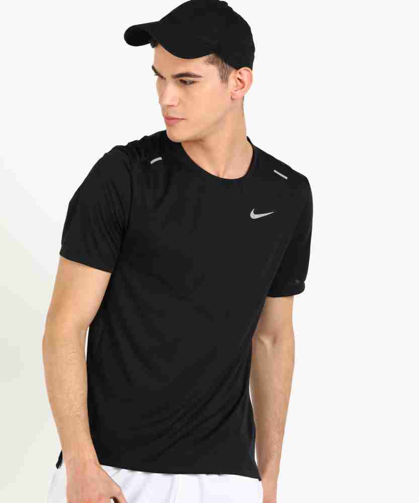 NIKE Printed Men Round Neck Black T Shirt Buy NIKE Printed Men Round Neck Black T Shirt Online at Best Prices in India Flipkart