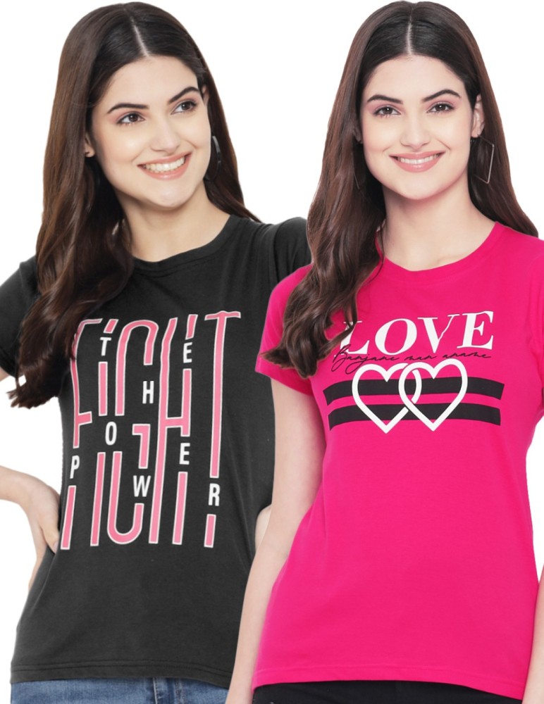 Ladies t shirt on hot sale flipkart