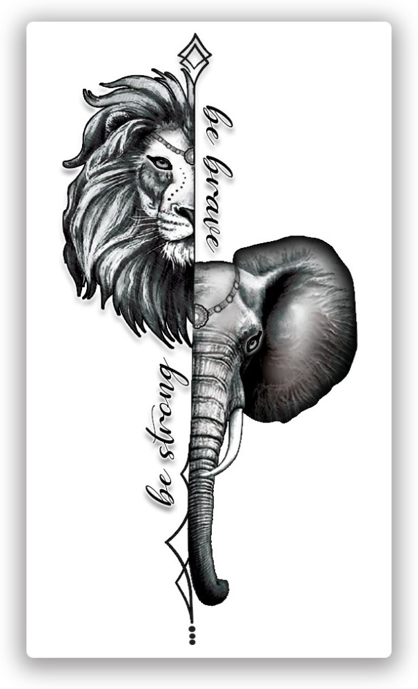 Elephant Tattoo Meaning and Design Ideas  Symbol Sage