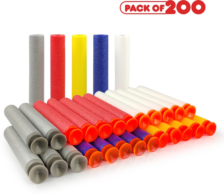 NHR 200 PCS Foam Dart Bullets For Nerf N Strike Elite Guns Darts