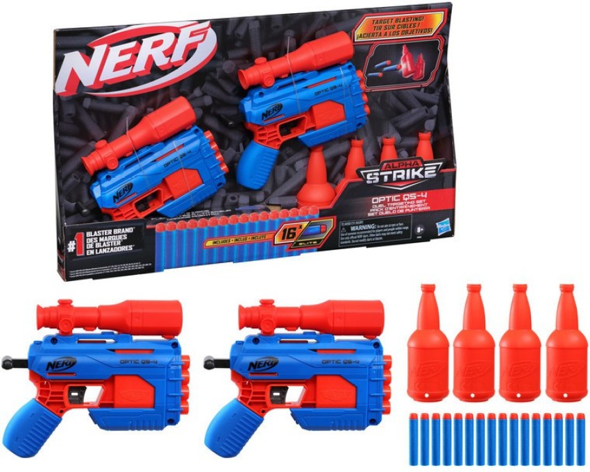 Nerf Alpha Strike Wolf LR-1 Toy Blaster with Targeting Scope - Includes 12  Official Nerf Elite Darts - for Kids, Teens, Adults