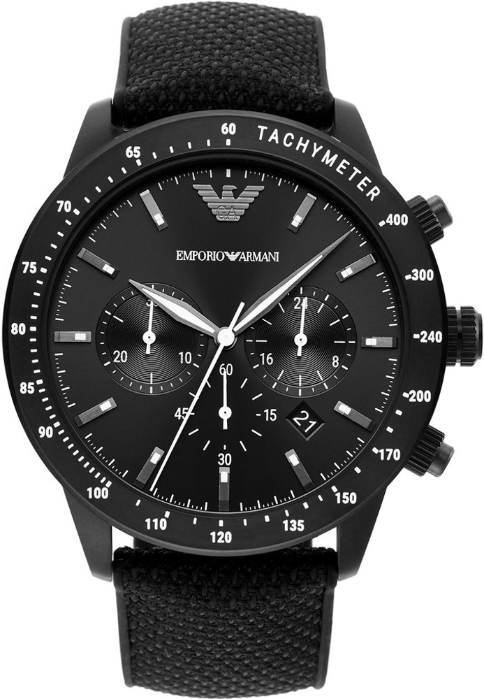 Emporio armani 2025 tachymeter