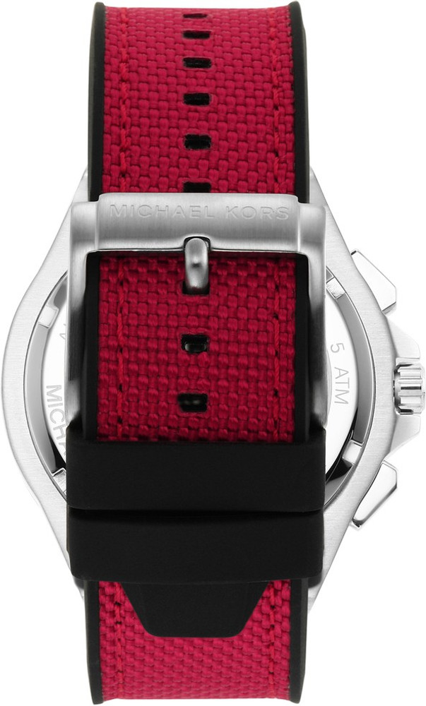 Michael kors 2025 mens red watch