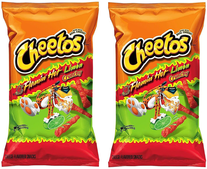 Cheetos Flamin' Hot Crunchy 2.0 oz (Pack of 5)