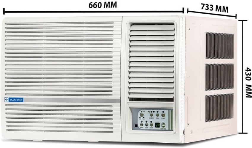 blue star 5w18gbti 1.5 ton 5 star inverter window ac