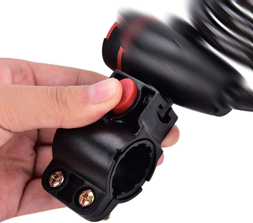 Znee Smart Bicycle Motor Bike Security Cable Lock Holder Cap