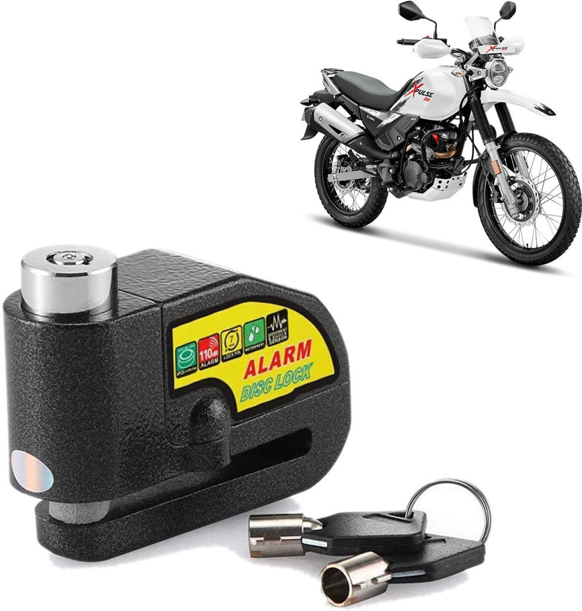 Motorbike alarm lock on sale