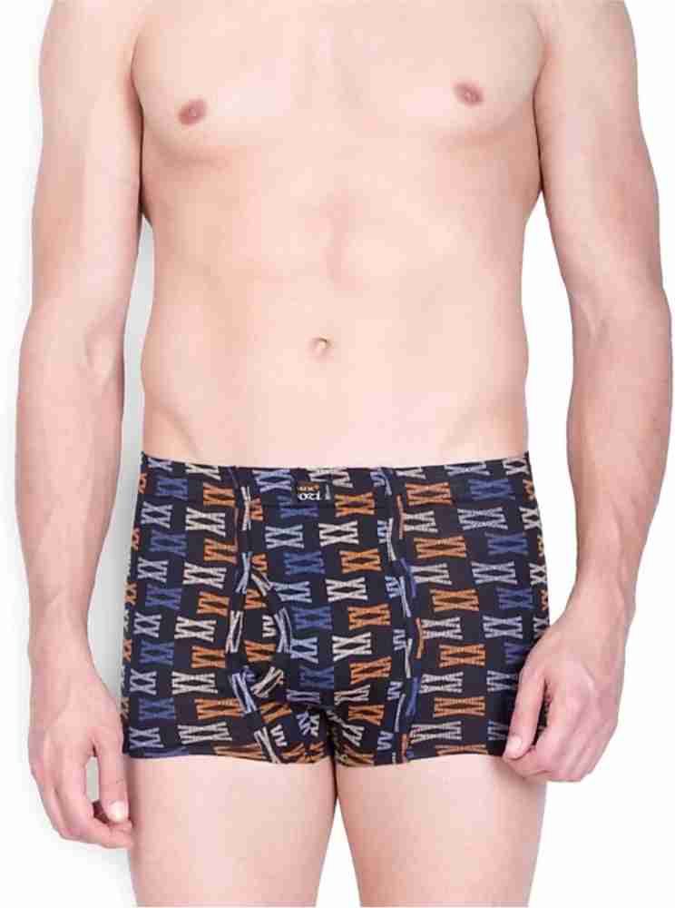 Buy Lux Cozi Men Pack Of 2 Logo Printed Detail Trunks - Trunk for