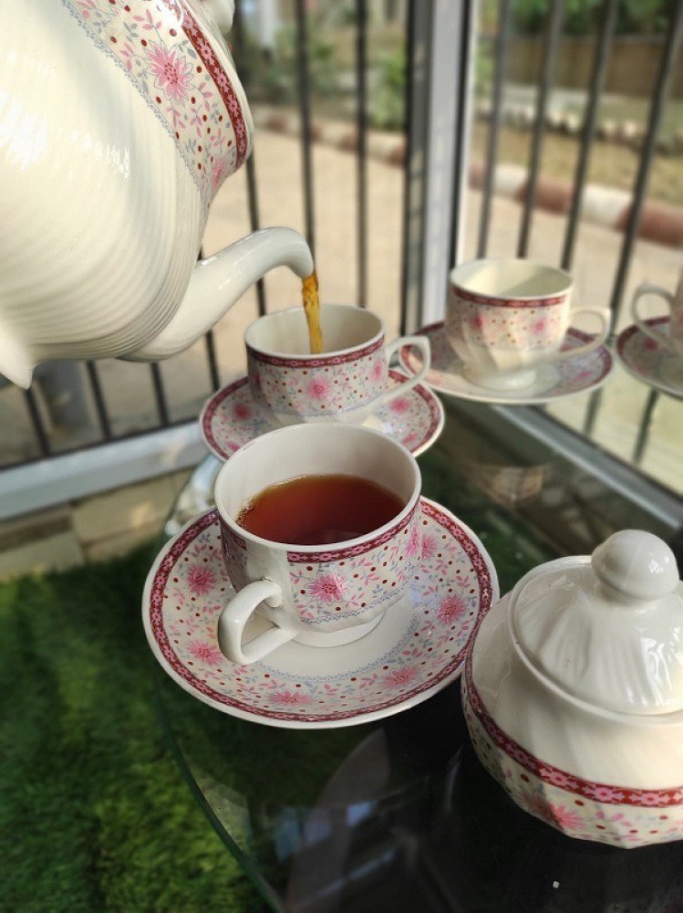 Pretty in Pink Afternoon Tea Set